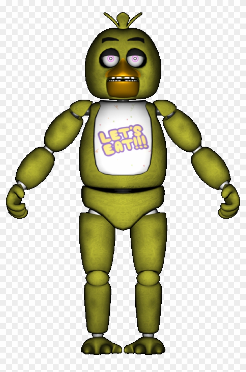 fnaf Withered Chica - Ethgoesboom Chica The Chicken, HD Png