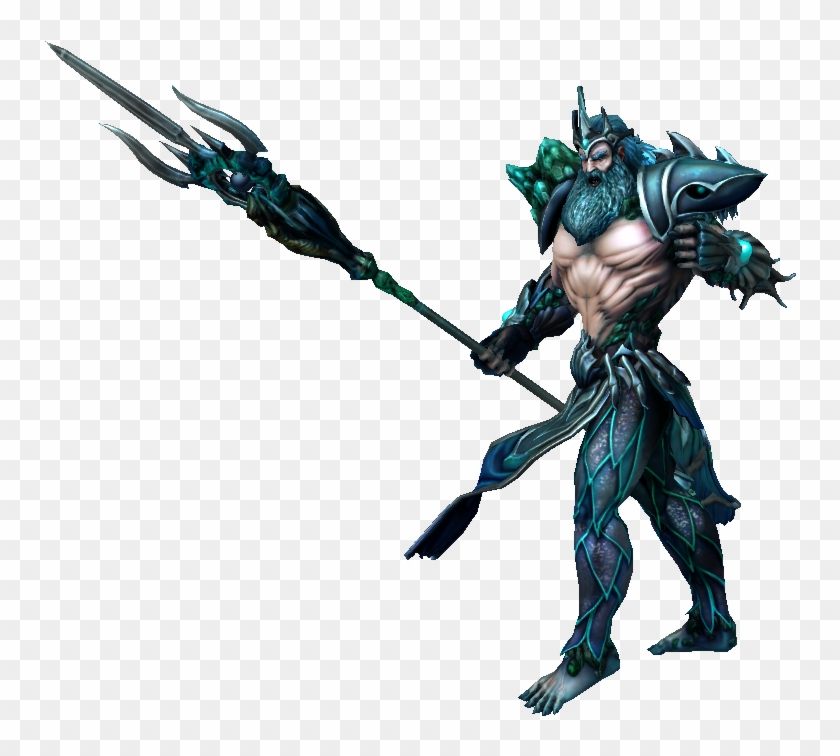 Poseidon Png - Smite Poseidon Png, Transparent Png - 761x691(#6418157