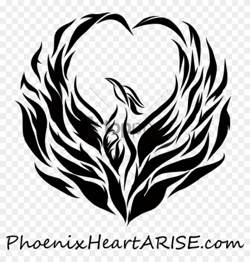 Free Png Phoenix Bird Images Black And White Png Image Png Transparent Phoenix Png Png Download 850x849 6441828 Pngfind