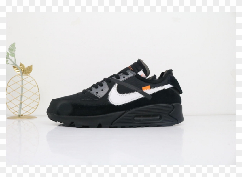 Off-white X Air Max 90 'black' - Sneakers, HD Png Download - 800x800 ...