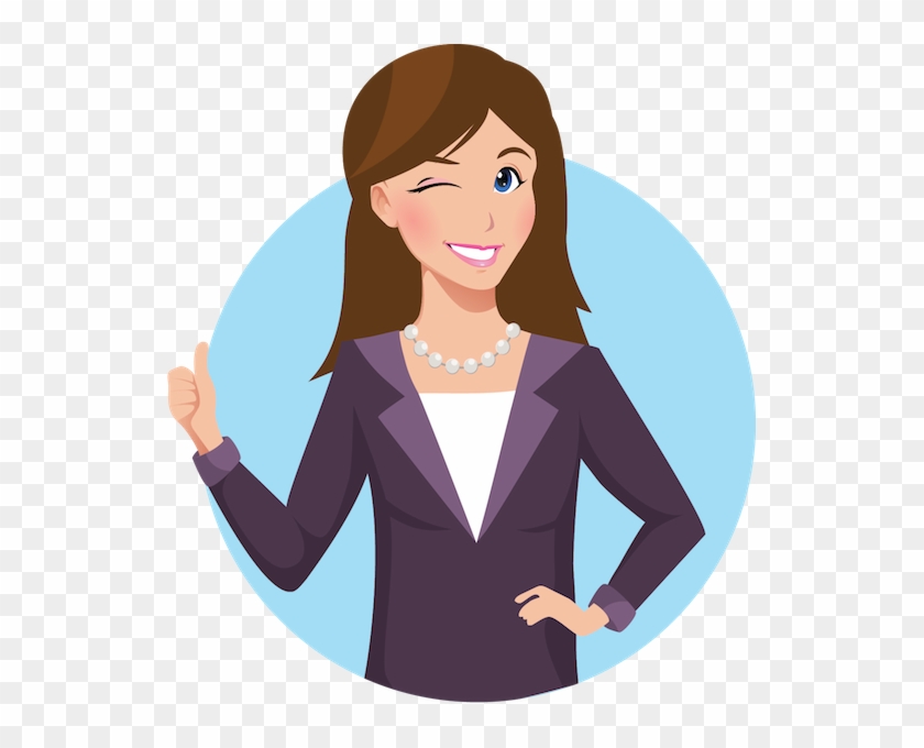 Copywriting Thumbs Up Perth Business Owner - Thumbs Up Woman Clipart ...