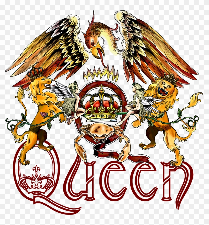 Es El Logo De Queen Por Partes, Es Decir Todos Los - Logo Queen, HD Png  Download - 1537x1600(#6461909) - PngFind