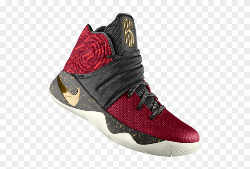 maroon and gold basketball shoes