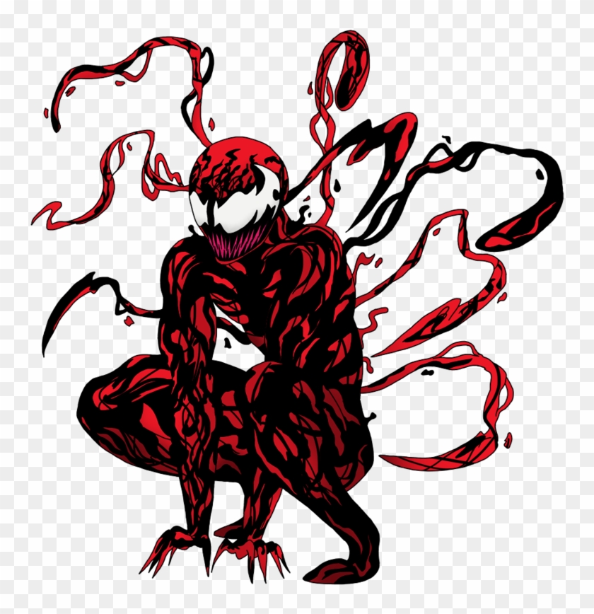 Carnage Favourites By - Spider Man Png, Transparent Png - 1024x870 ...