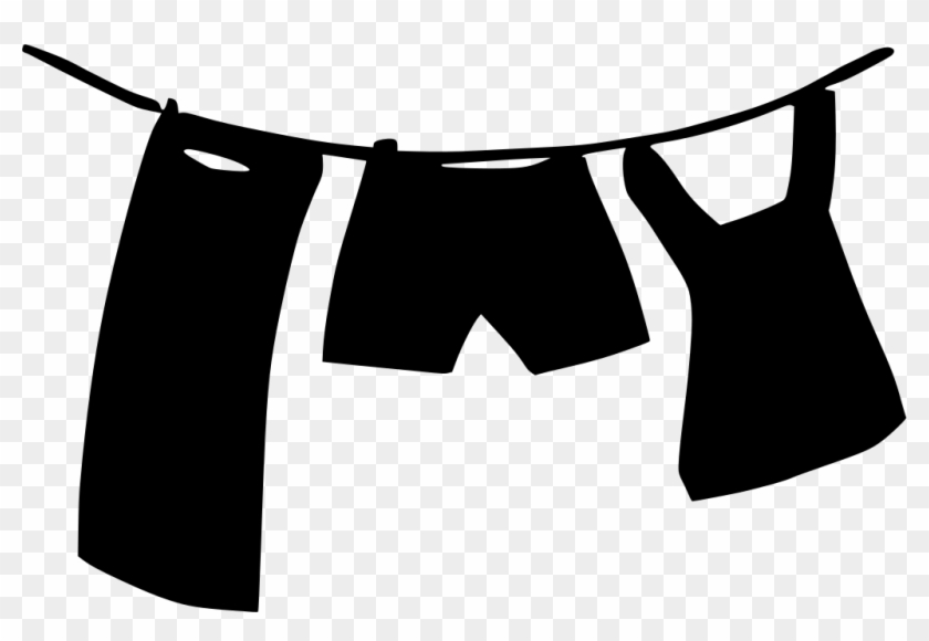 clothesline clipart black and white cross