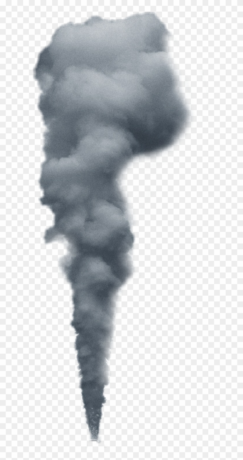 #sticker #smoke #steam #gray #tornado - Smoke, HD Png Download