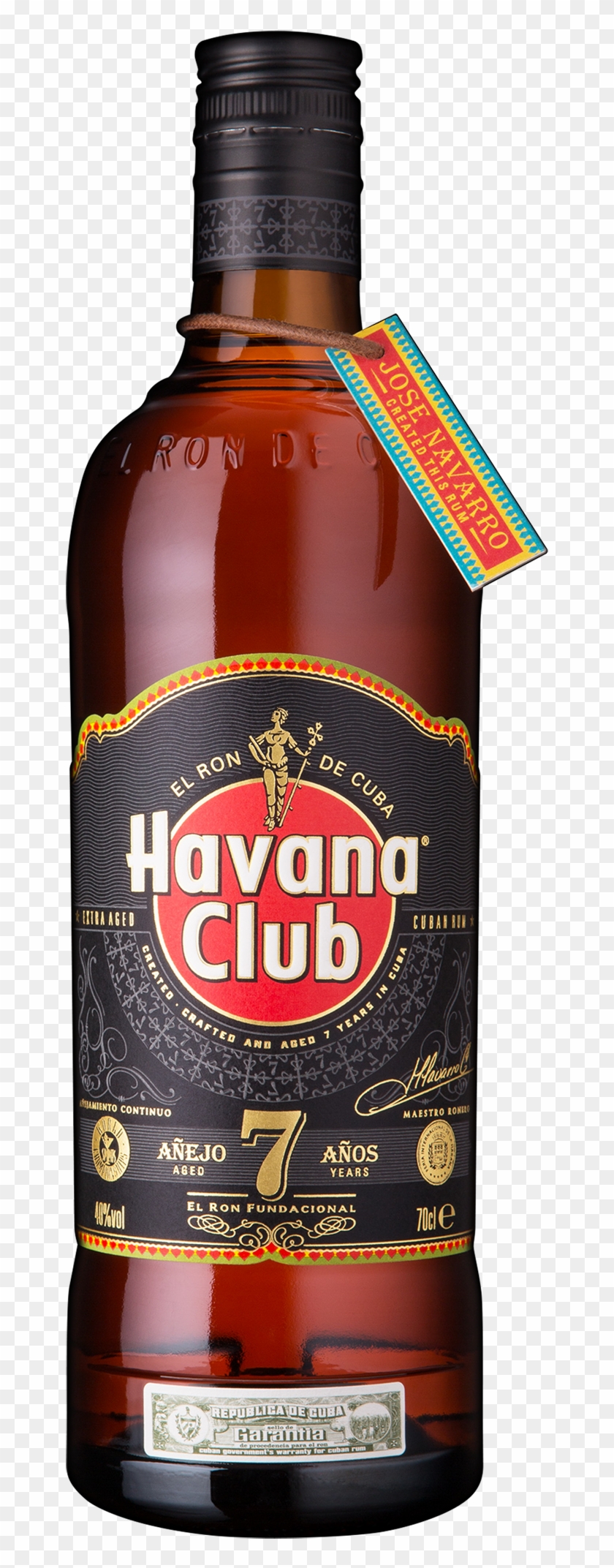 Havana Club 7 Bottle - Havana Club, HD Png Download - 1280x2794(#6522642) -  PngFind