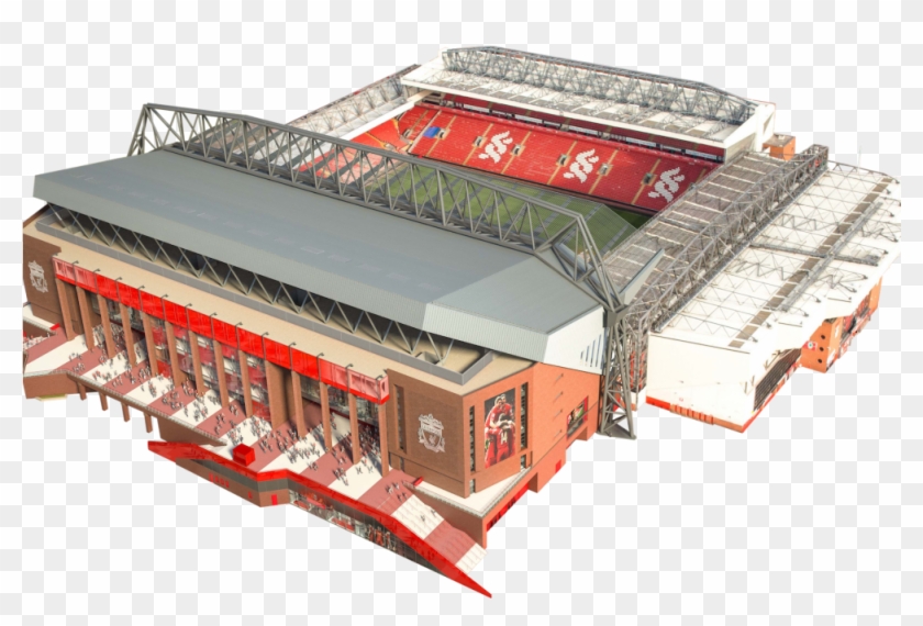 Better Connected Spaces Liverpool Anfield New Stadium Hd Png Download 1000x647 Pngfind