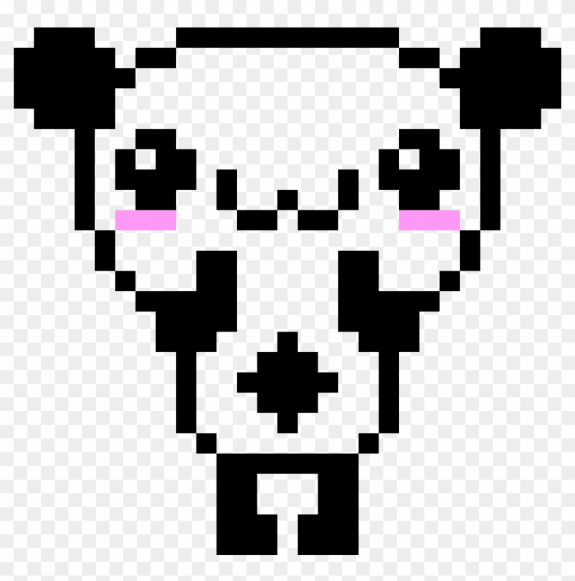 Cute Panda - Halloween Pixel Art Cat, HD Png Download - 6479x6270 ...