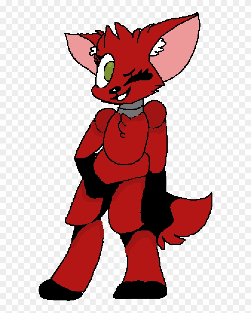 Foxy - Cartoon, HD Png Download - 600x1000(#6527921) - PngFind