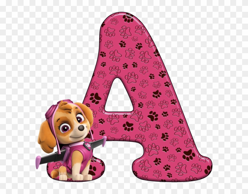 Alfabeto Patrulha Canina Skye 1 Png Personalized Paw Patrol Sister Of The Birthday Boy Transparent Png 600x577 6529382 Pngfind