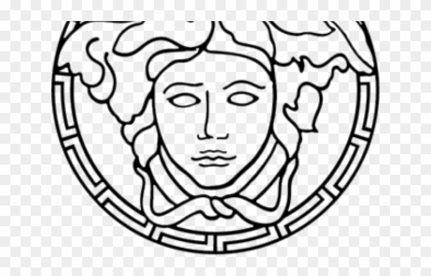 Versace Logo PNG, Clipart, English, Face, Human, Human Face Symbol
