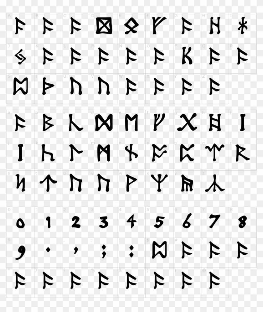 dwarf runes tattoo