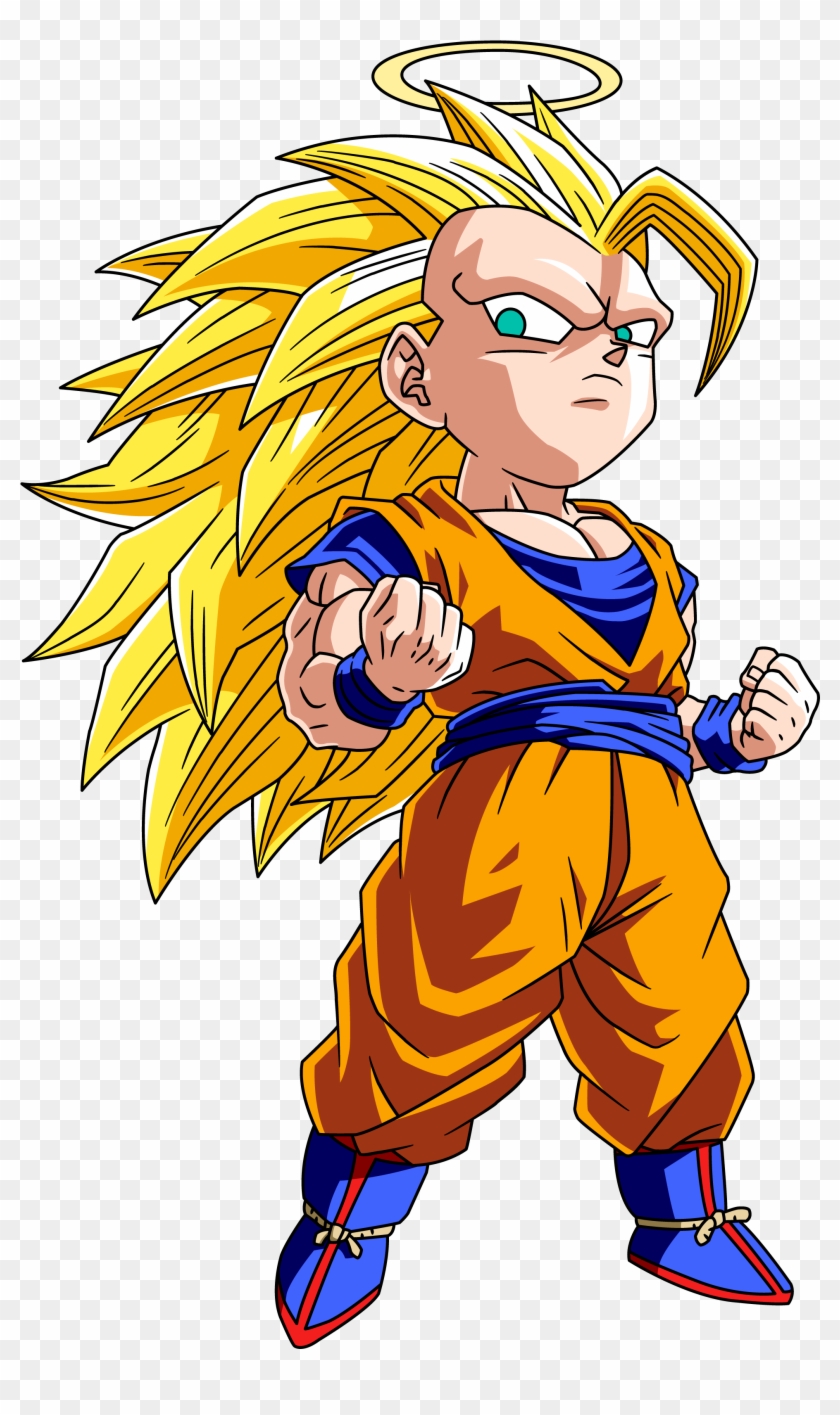 Goku Super Saiyajin 3 by SaoDVD  Anime dragon ball goku, Anime