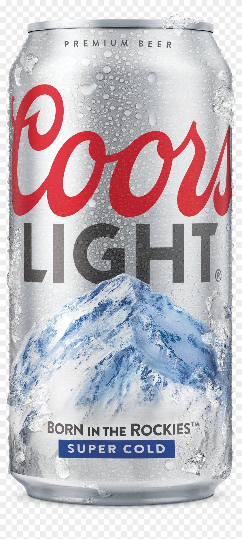 Download Twitter - Coors Light Beer Can, HD Png Download - 1547x3367(#6561631) - PngFind