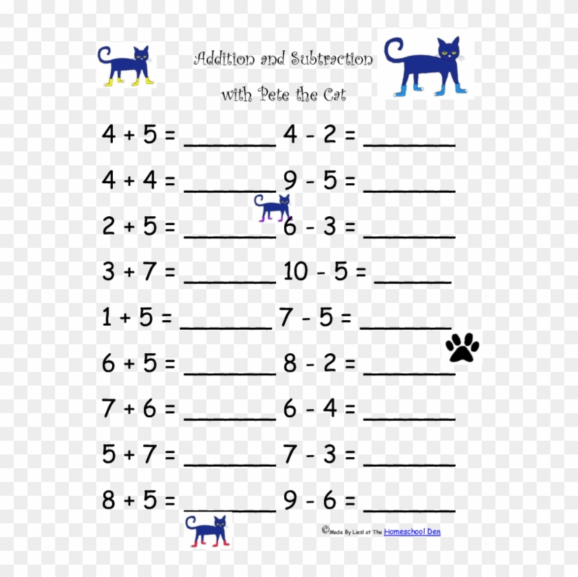 Printable Math Worksheets For Grade 1 Addition WorkSheets For Kids