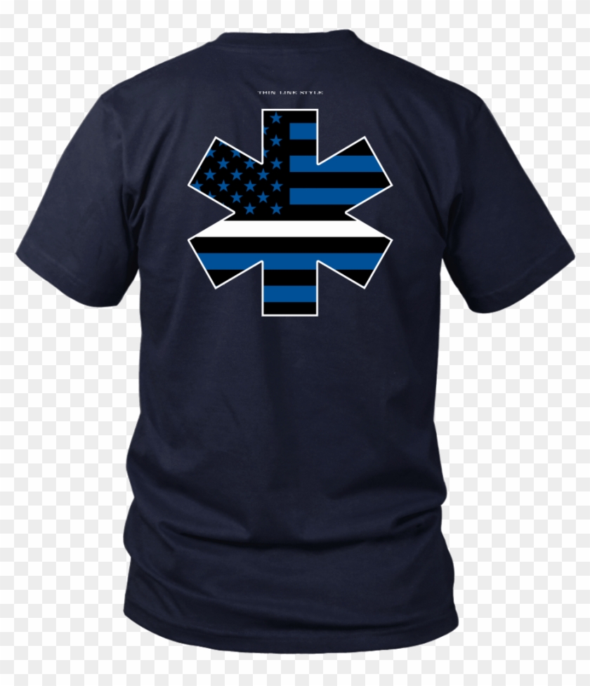 thin white line ems shirt