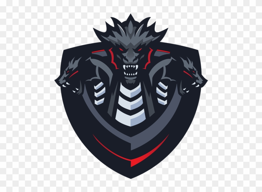 Hydra mascot esport logo design Royalty Free Vector Image