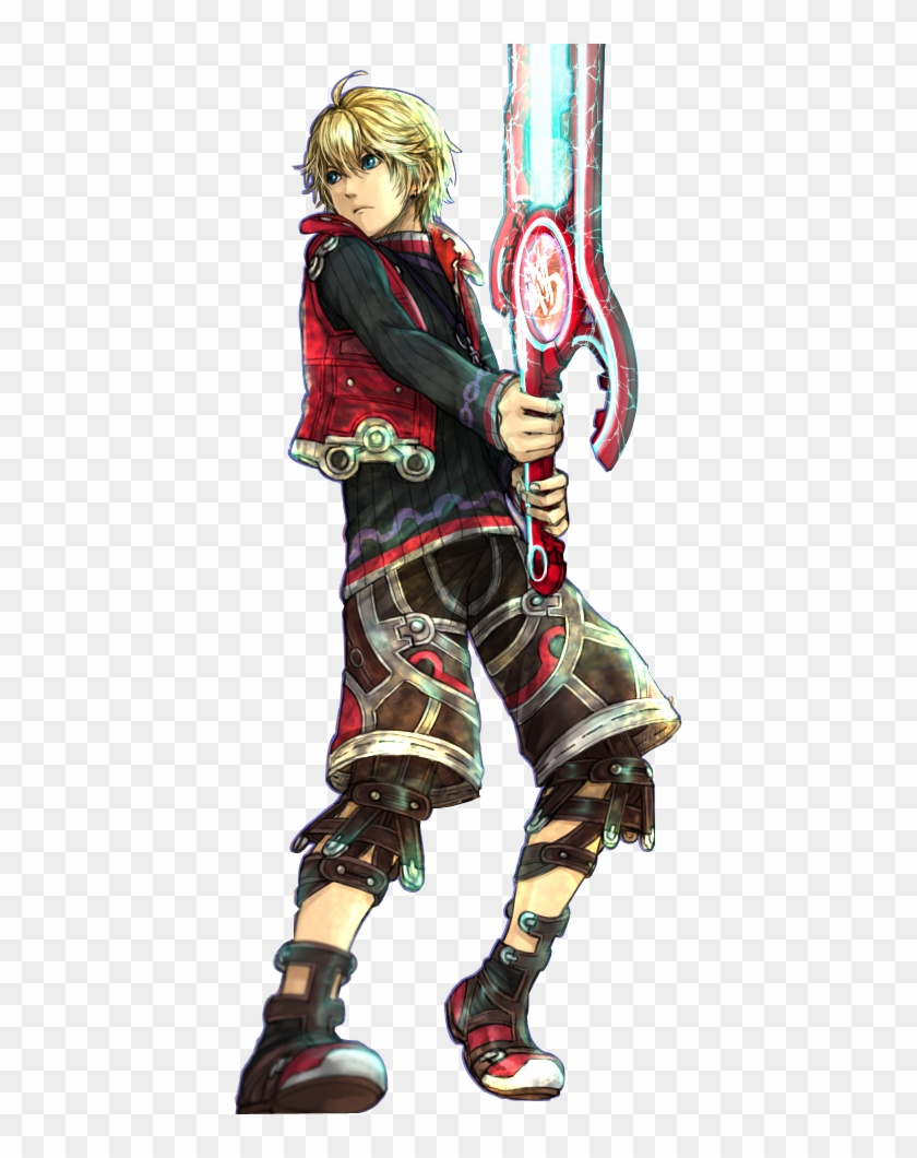 Xenoblade Chronicles Shulk Render, HD Png Download - 411x980(#6575801 ...