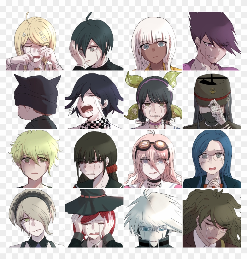 Danganronpa Danganronpa V3 Cry Hd Png Download 1600x1600 6575837 Pngfind