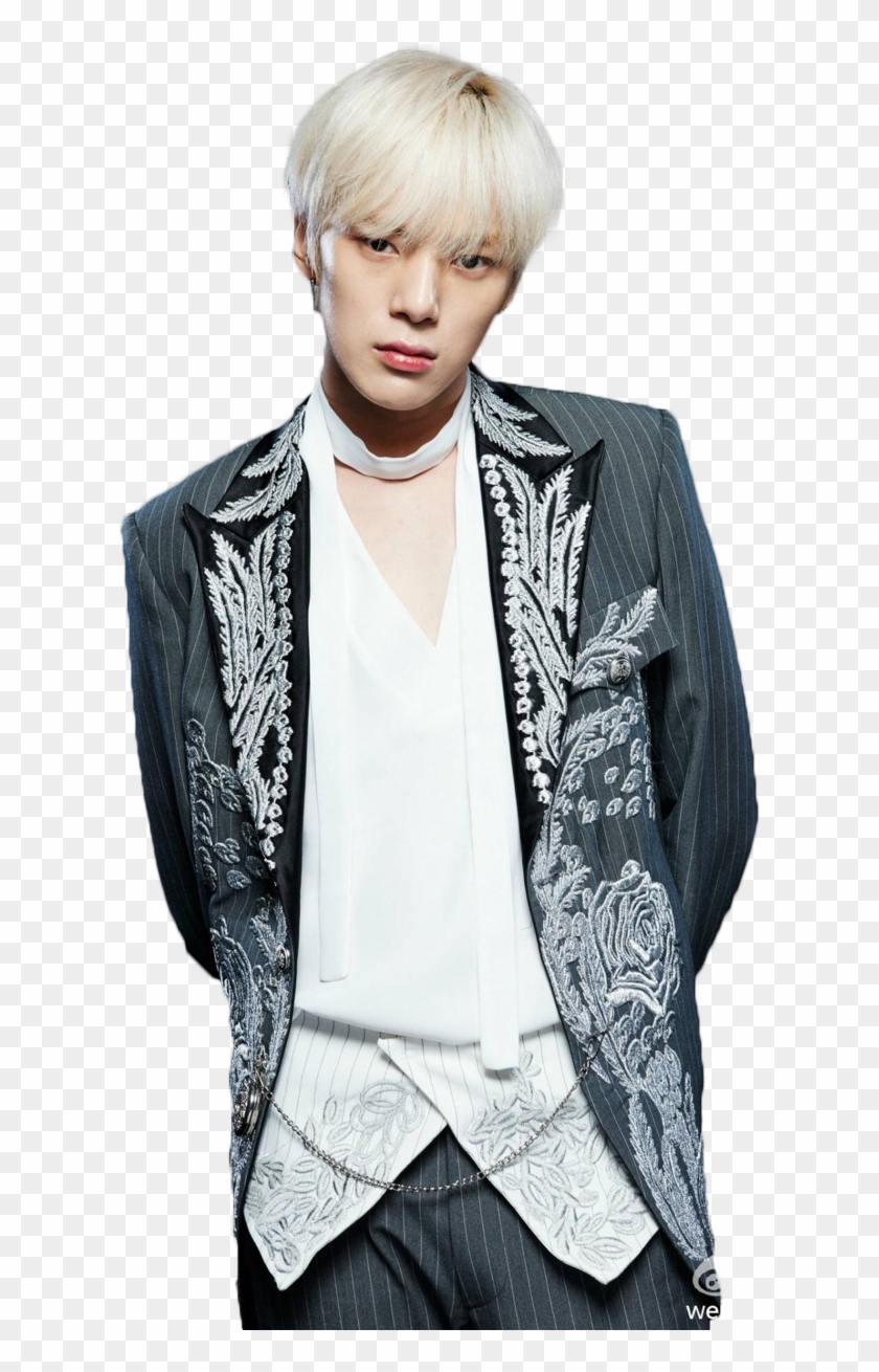 Minhyuk Monsta X Png Minhyuk Monsta Suit Transparent Png 612x1230 Pngfind