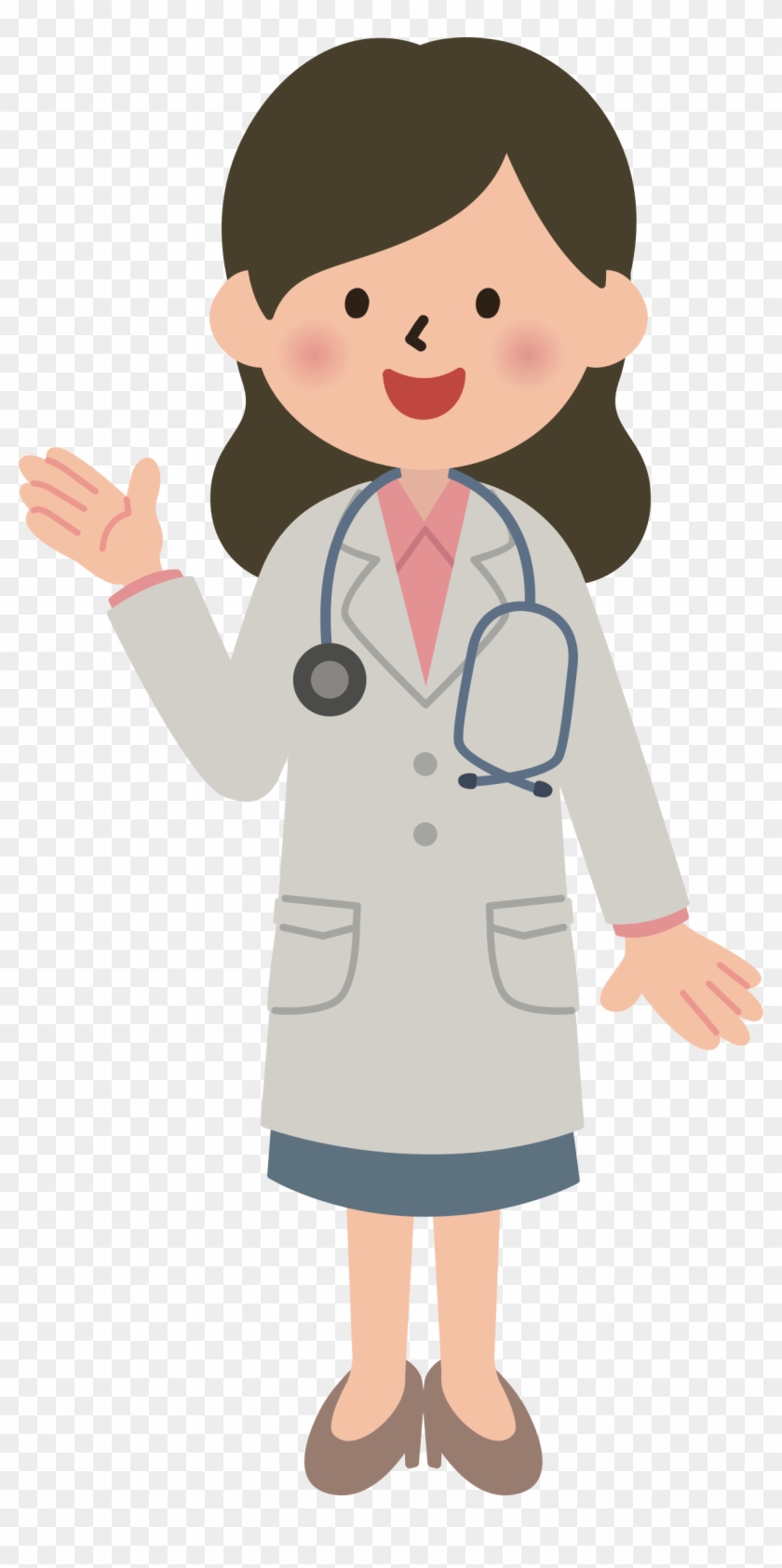 Doctor Clipart Png Download Clip Art Female Doctor Transparent Png 1226x2400 6594101 Pngfind