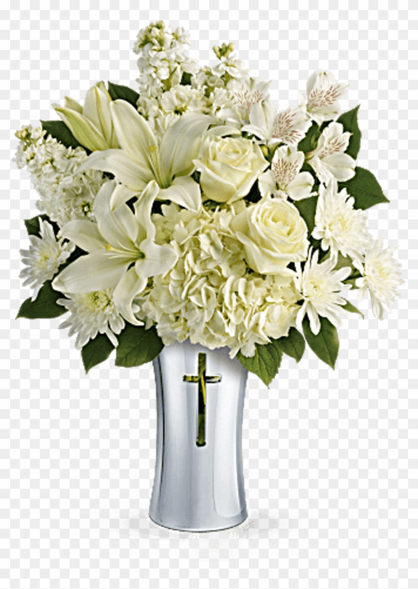 950 X 1188 5 Funeral Flowers In A Vase Hd Png Download