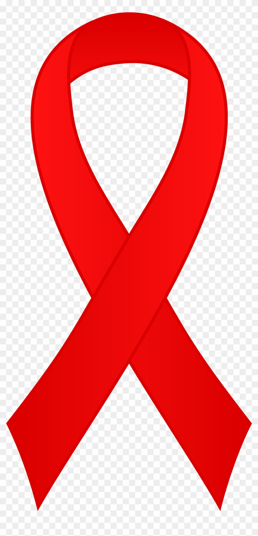 Awareness Ribbon Red Clip Art Hd Png Download 3337x6766 666249 Pngfind