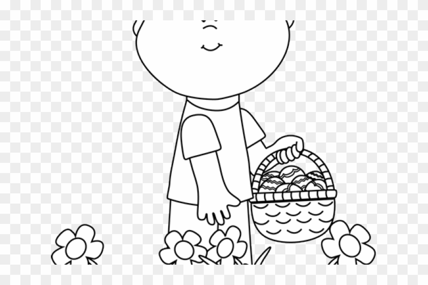 easter clipart black and white images