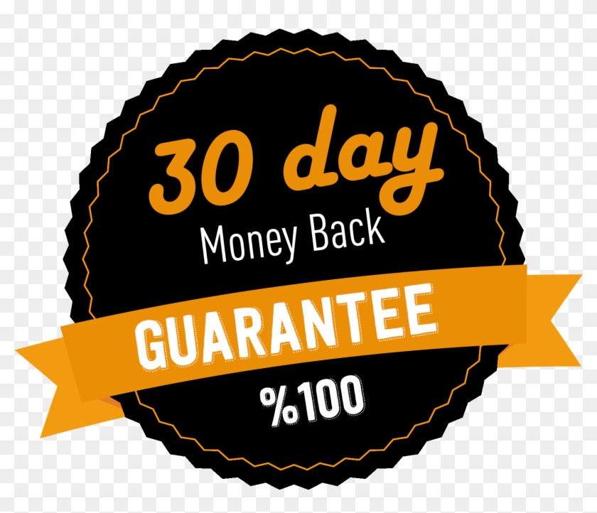 30 Days Money Back Guarantee - Label, HD Png Download - 1654x1299 ...