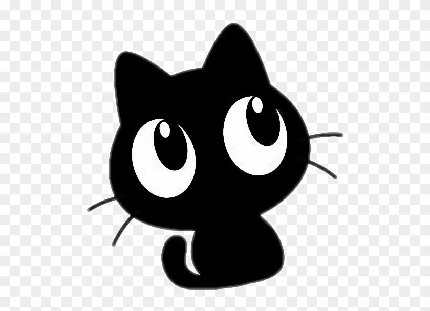 Freetoedit Cute Kawaii Cat Blackcat Chacha Dofus Chibi Cat Transparent Hd Png Download 506x528 Pngfind