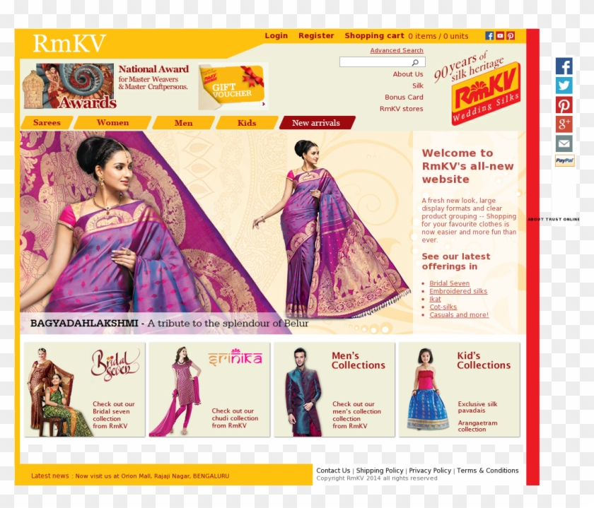 linen sarees in rmkv