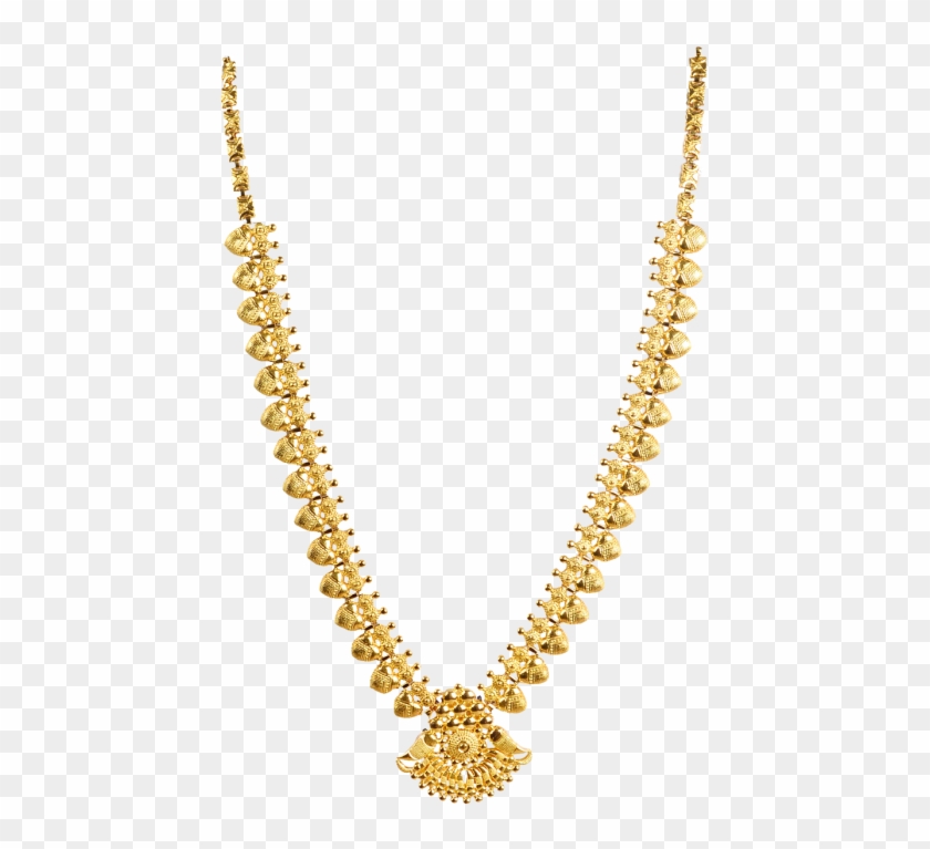 Thanmay Light Weight Jewel Gold Necklace Gold Jewelry - Necklace, HD ...