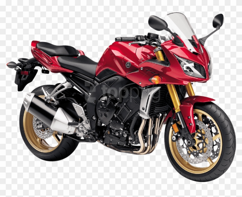 Download Red Yamaha Fz1 Motorcycle Bike Png Images ...