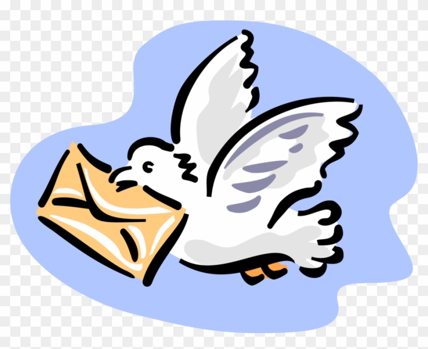 carrier pigeon illustration
