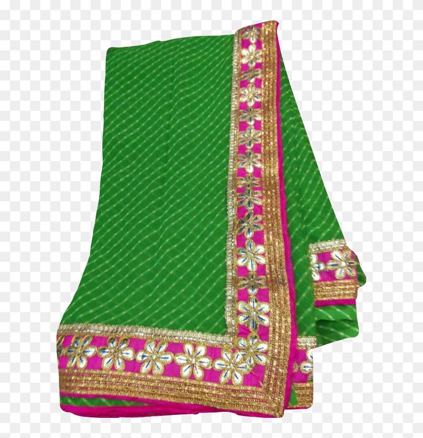 beautiful jaipuri rajasthani leheriya gota patti sarees rajasthani gota patti saree hd png download 615x790 6698881 pngfind rajasthani gota patti saree hd png