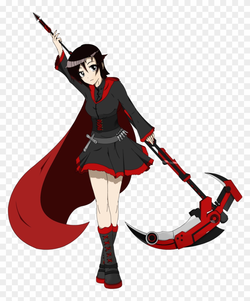 Rwby Ruby Png - Ruby From Rwby Transparent, Png Download - 813x982 ...