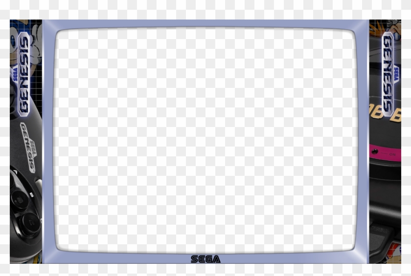 Segagenesis 628 Kb - Megadrive Overlay Png, Transparent ...