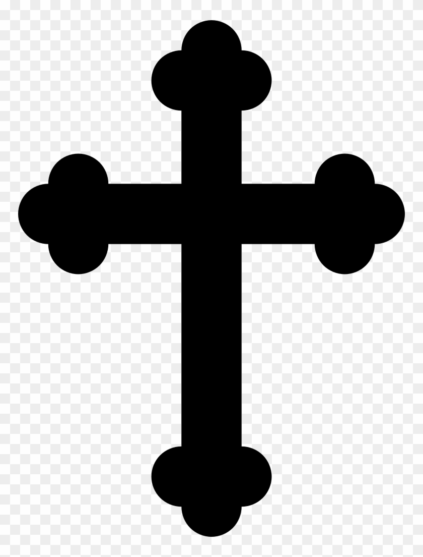 File - Orthodox Cross - Svg - Greek Orthodox Cross, HD Png Download ...