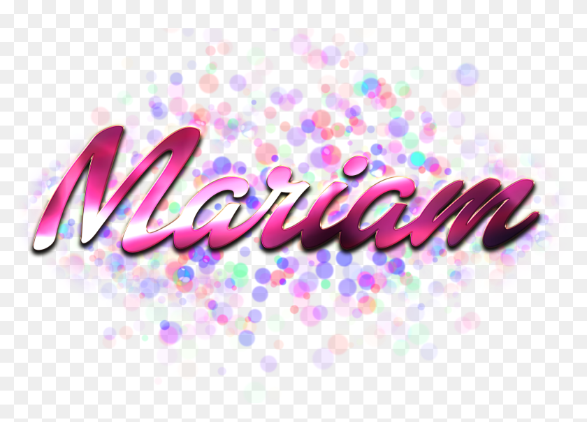 Mariam Happy Birthday Name Png Suhana Name Transparent Png 19x10 Pngfind