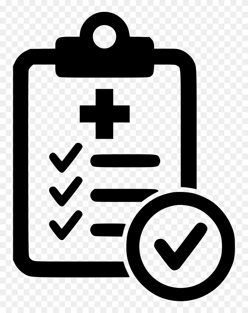 Medical Checklist Checklist Icon Png Transparent Png 752x980