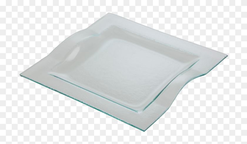 glass serving tray with handles