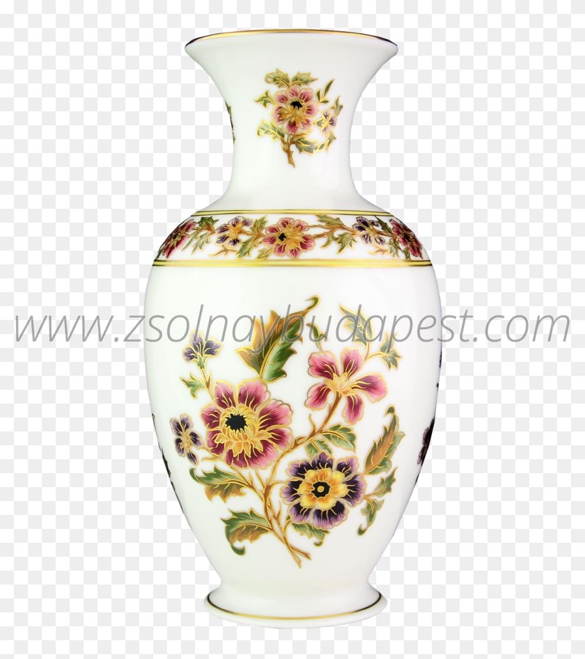 Flower Vase With 18k Gold Class Img-responsive, HD Png Download