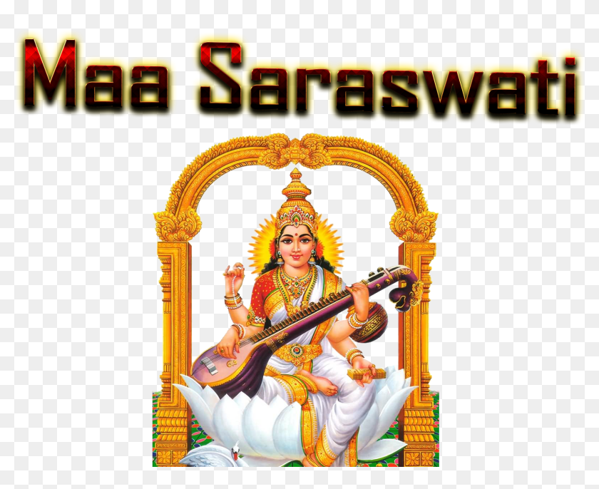 Saraswati Devi PNG HD | PNG Mart