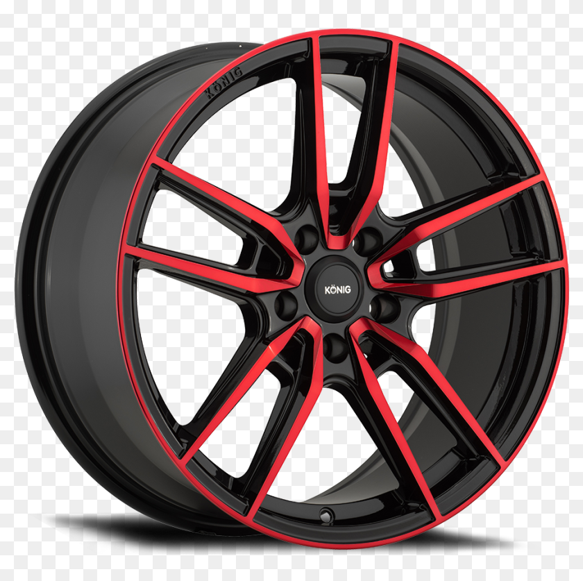 Transparent Alloy Wheels Png Konig Myth Wheels Png Download