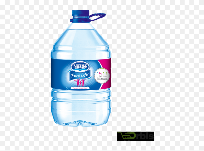 Nestle Pure Life 5 Liter, HD Png Download - 600x600(#6725053) - PngFind