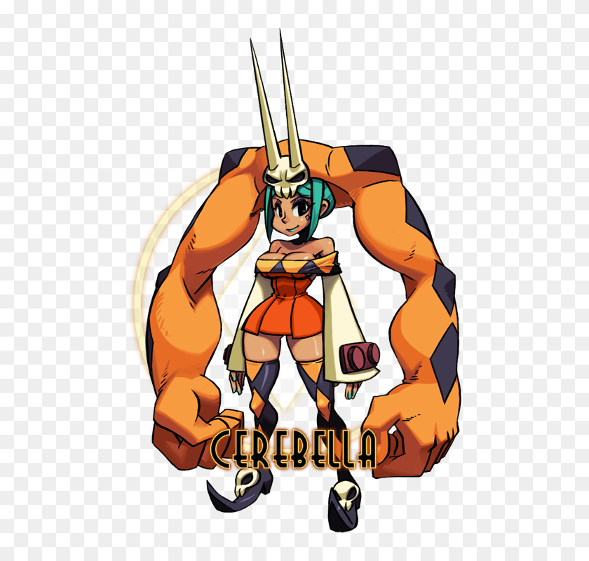 Skullgirls Characters, HD Png Download - 476x720(#6756447) - PngFind
