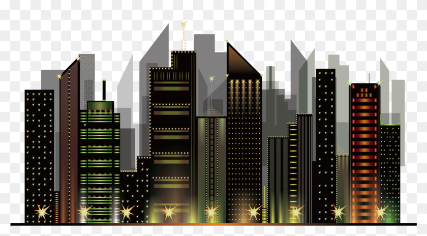 Transparent City Vector Png - Top View Of Building Png, Png Download
