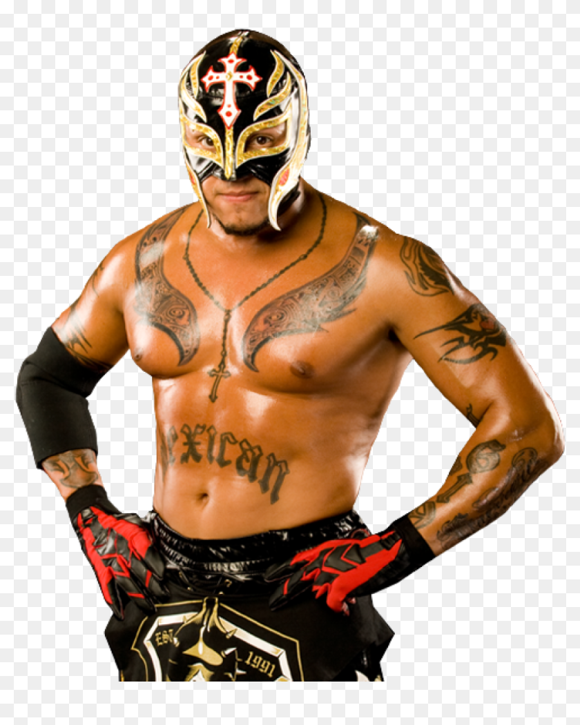 Rey Mysterio Chest Tattoo, HD Png Download - 1200x970 ...