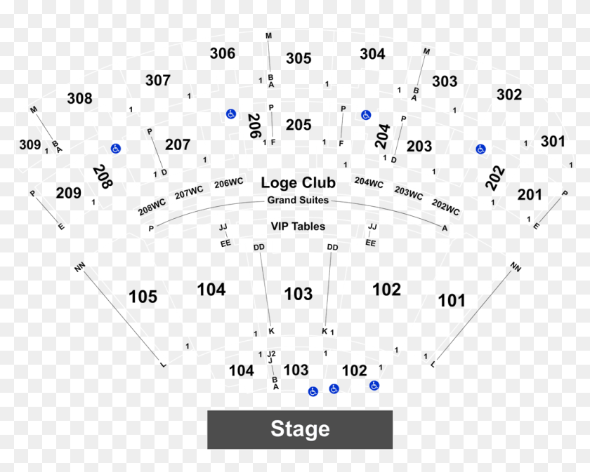 Smart Financial Center Seat Map, HD Png Download - 1050x820(#6795936